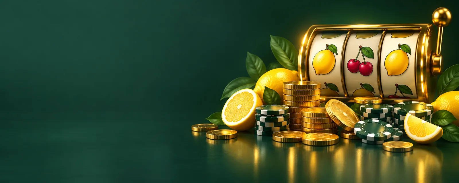 Baner Lemon Casino: bonus do 3500 zł i 100 darmowych spinów przy pierwszej wpłacie